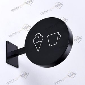 لایت باکس گرد